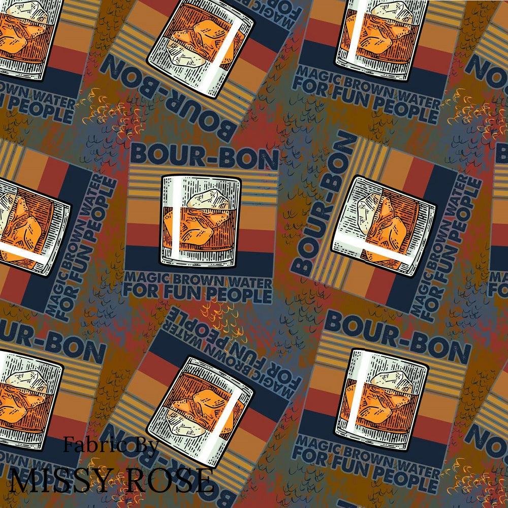Design 33 Bourbon Fabric – pre-order designer fabric Australia | Fabric by Missy Rose