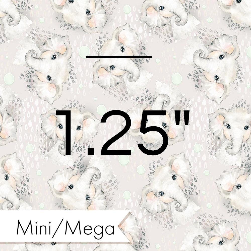 Design 331 Grey Elephant Fabric – custom printed pre-order fabric Australia | Fabric by Missy Rose