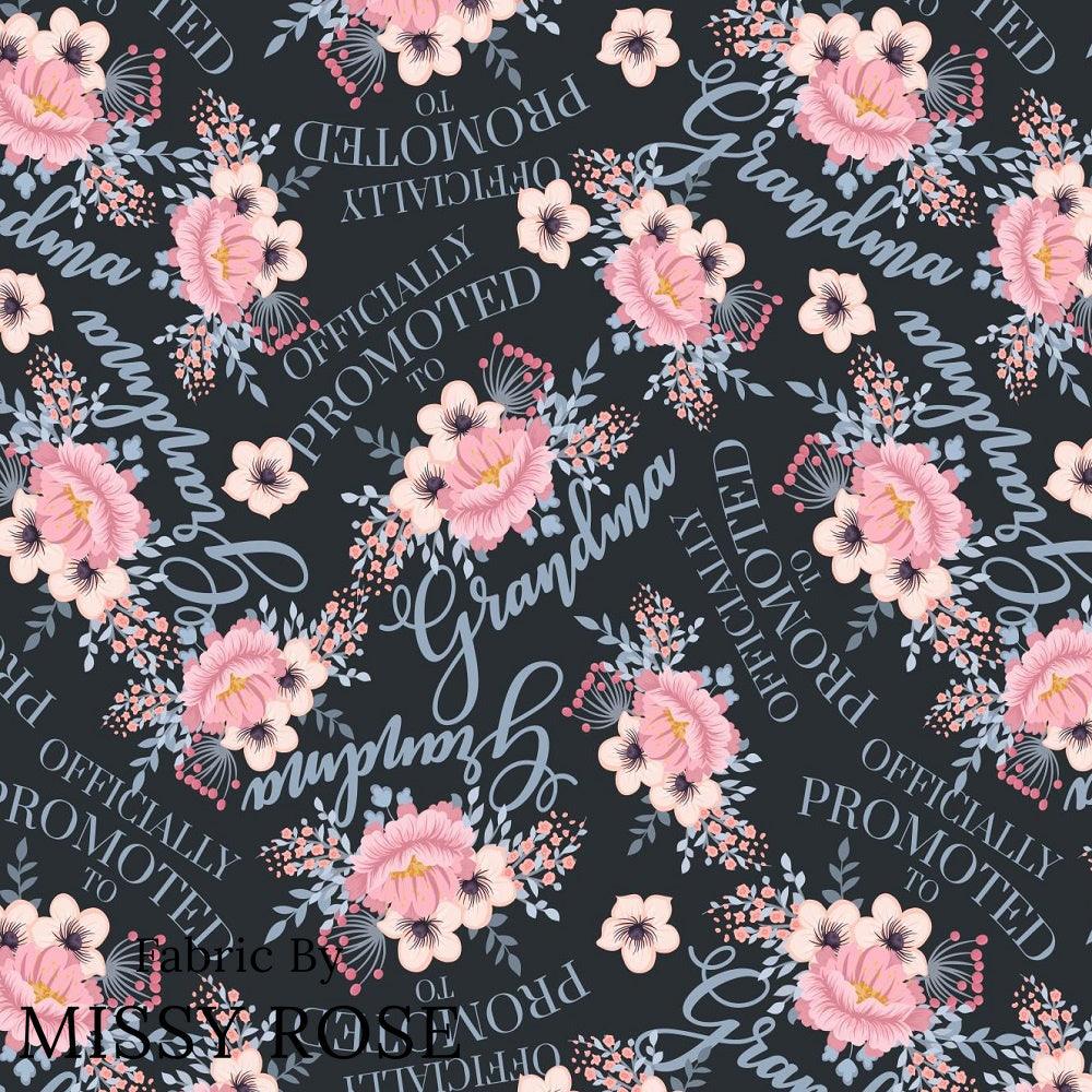 Design 339 Grandma Fabric – made-to-order custom fabric by the metre | Fabric by Missy Rose