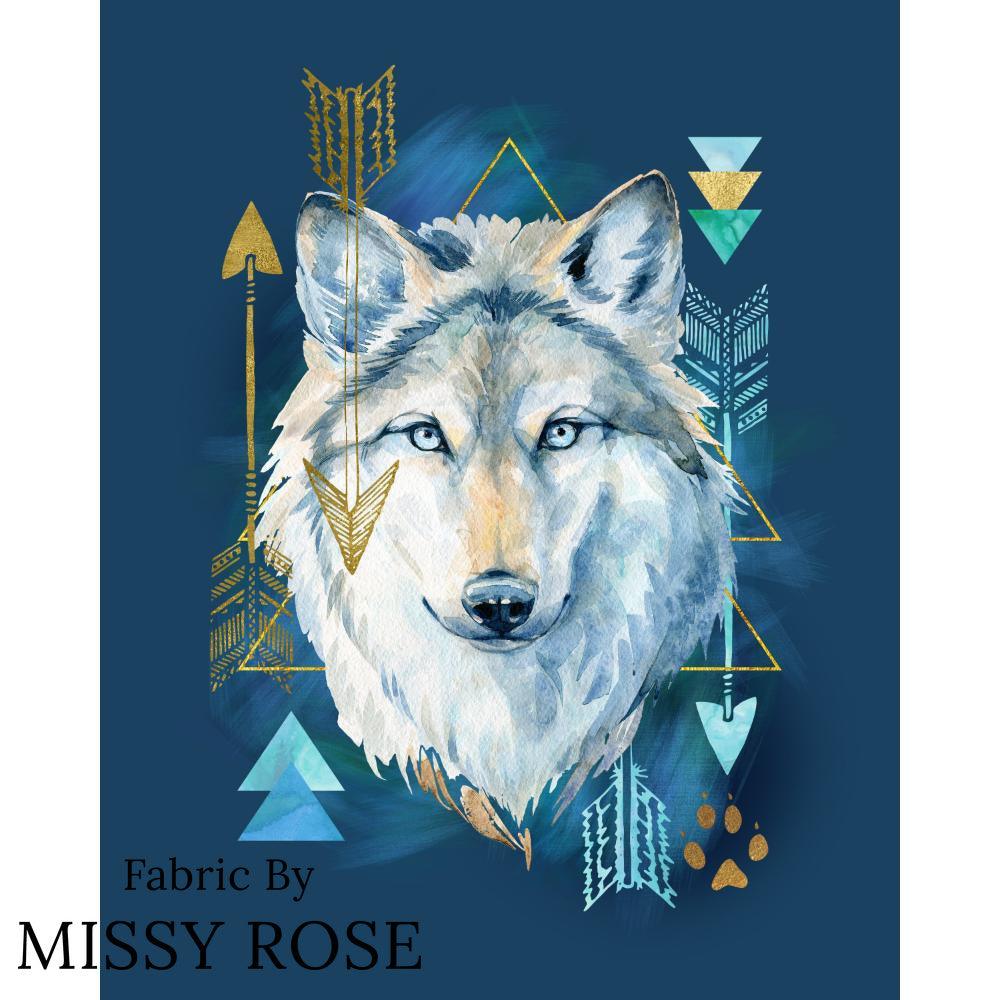 Design 343 Panel Fabric – premium custom printed fabric for sewing | Fabric by Missy Rose