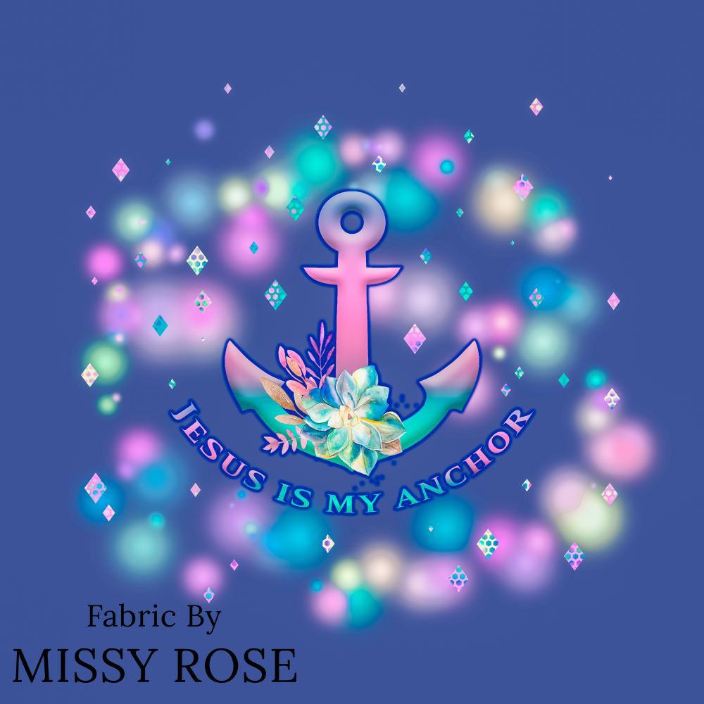Design 349 Panel Fabric – custom printed pre-order fabric Australia | Fabric by Missy Rose
