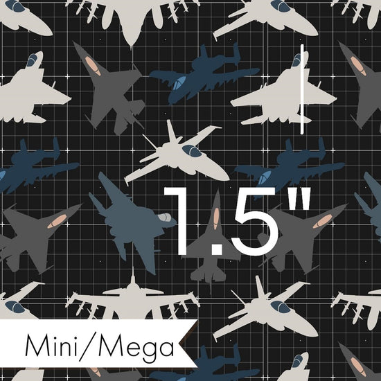 Design 350 - Fighter Jet Fabric