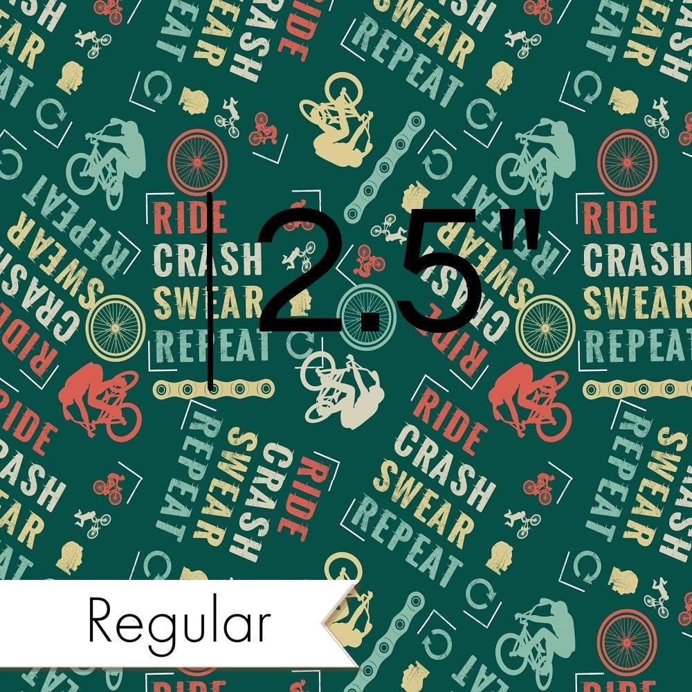 Design 354 Mountain Bike Fabric – custom printed pre-order fabric Australia | Fabric by Missy Rose