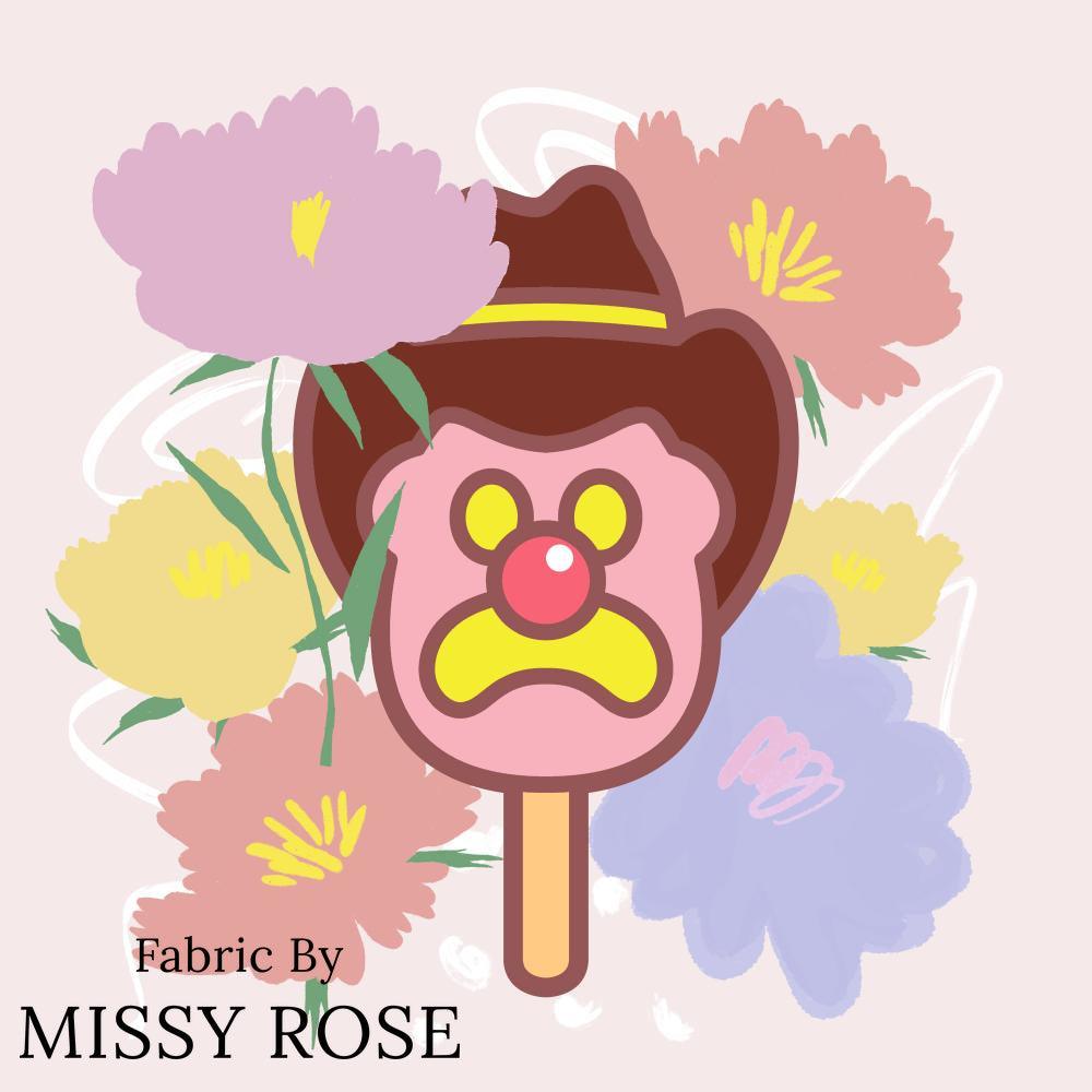 Design 357 Panel Fabric – custom printed pre-order fabric Australia | Fabric by Missy Rose
