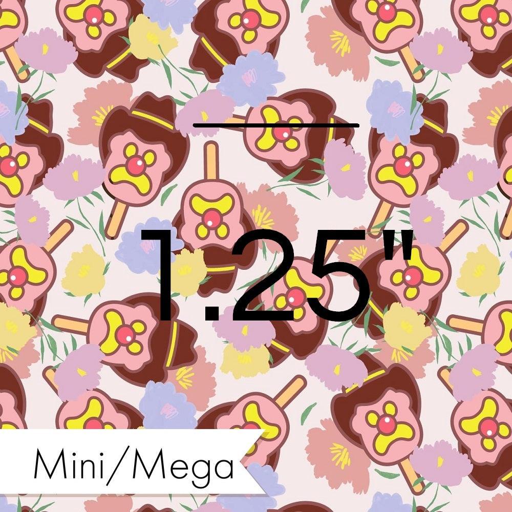 Design 357 Pastel Floral Ice Cream Fabric – pre-order designer fabric Australia | Fabric by Missy Rose