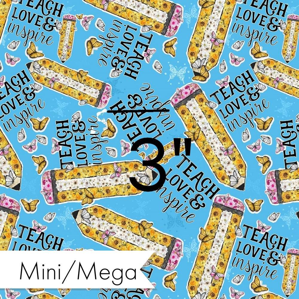 Design 36 Teacher Fabric – custom printed pre-order fabric Australia | Fabric by Missy Rose
