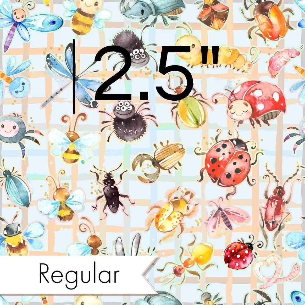 Design 362 Cute Plaid Insects Fabric – pre-order designer fabric Australia | Fabric by Missy Rose