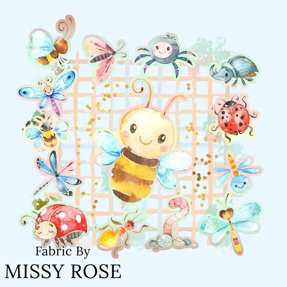 Design 362 Panel Fabric – made-to-order custom fabric by the metre | Fabric by Missy Rose