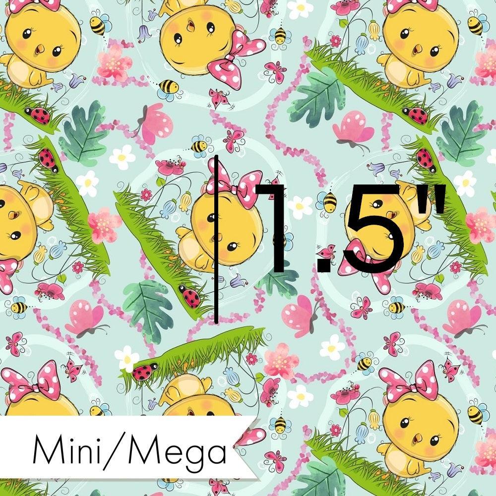 Design 38 Cute Chick Fabric – premium custom printed fabric for sewing | Fabric by Missy Rose