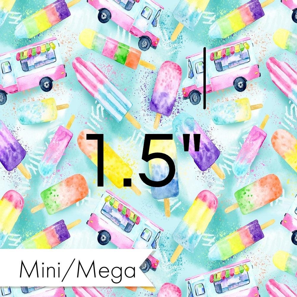 Design 382 Ice Cream Truck Fabric – custom printed pre-order fabric Australia | Fabric by Missy Rose