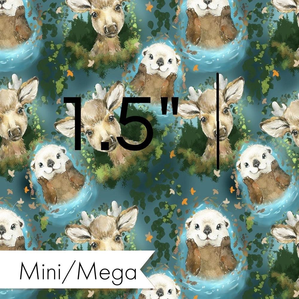 Design 385 Otter Fabric – Australian custom printed fabric pre-order | Fabric by Missy Rose