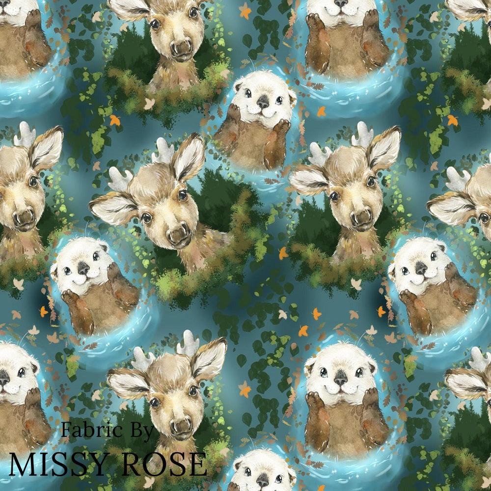 Design 385 Otter Fabric – pre-order designer fabric Australia | Fabric by Missy Rose