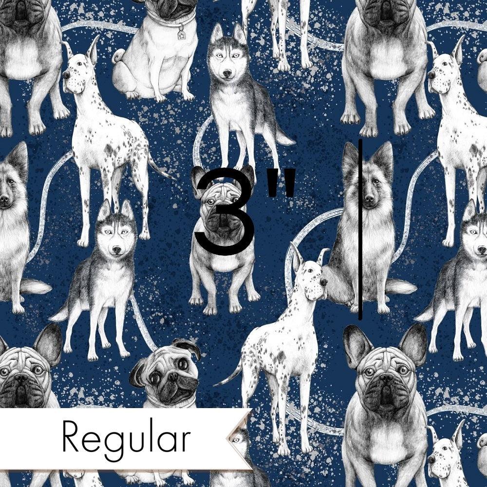 Design 386 Navy Dogs Fabric – Australian custom printed fabric pre-order | Fabric by Missy Rose