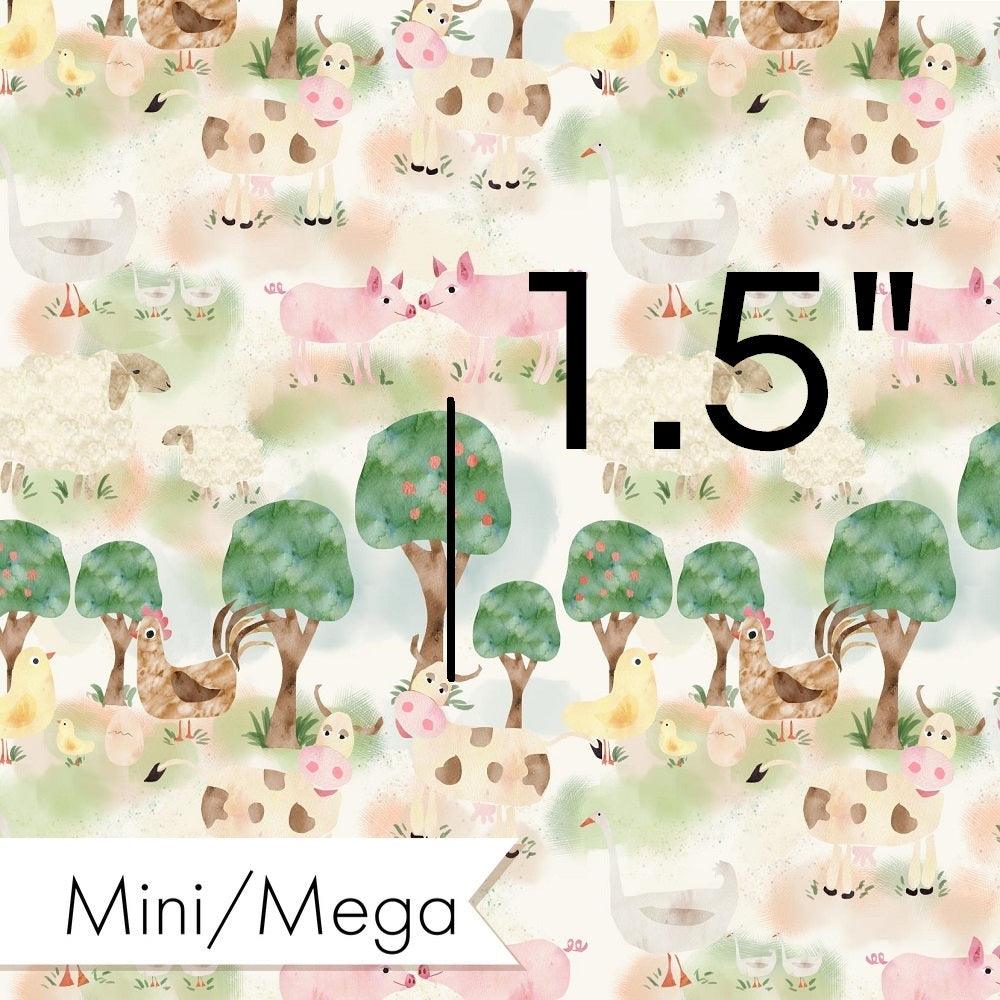 Design 387 Farm Yard Fabric – custom printed pre-order fabric Australia | Fabric by Missy Rose