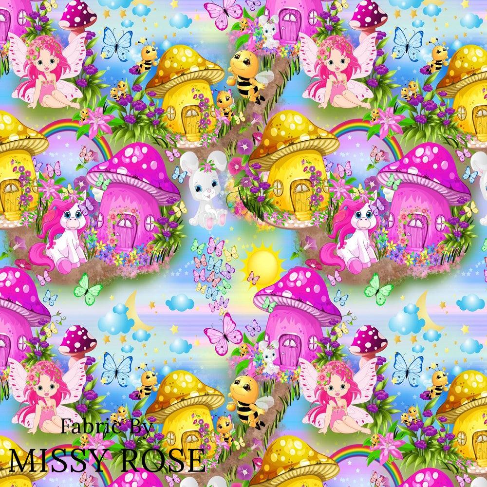 Design 388 Magical Wonderland Fabric – premium custom printed fabric for sewing | Fabric by Missy Rose