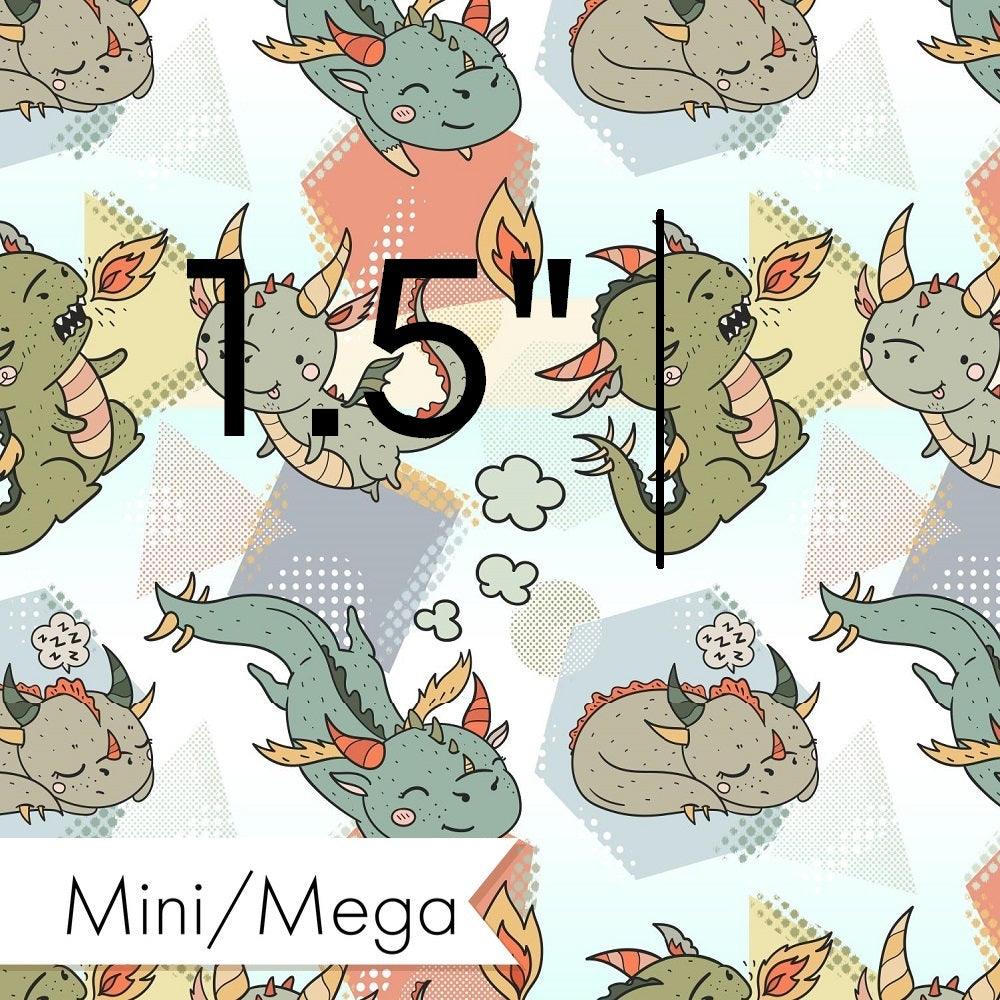 Design 389 Neutral Dragons Fabric – premium custom printed fabric for sewing | Fabric by Missy Rose