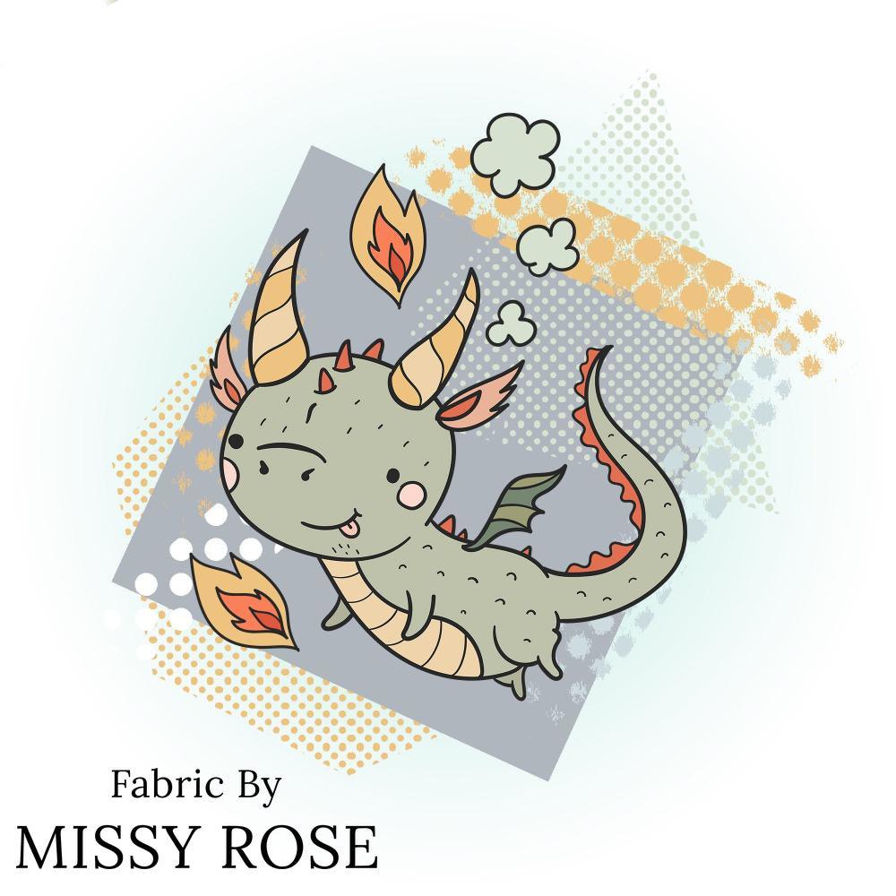 Design 389 Panel Fabric – made-to-order custom fabric by the metre | Fabric by Missy Rose