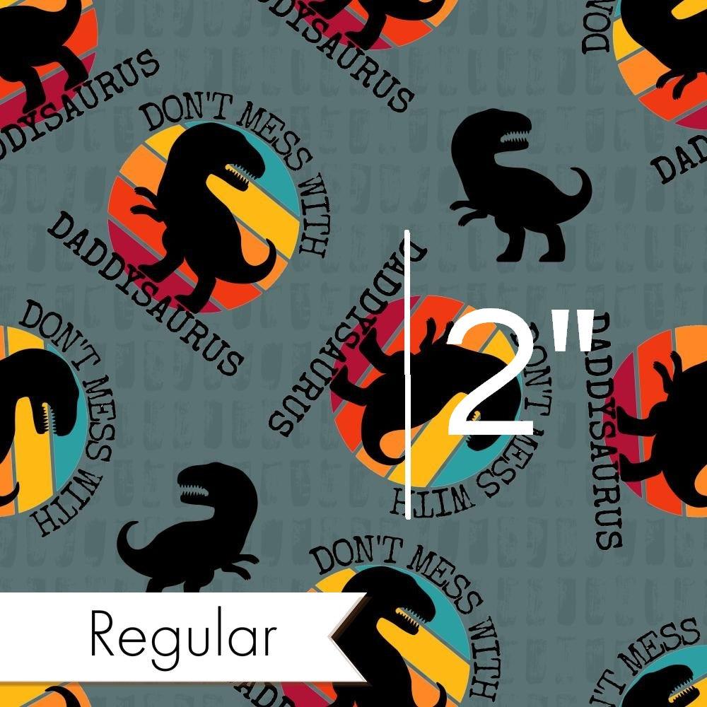 Design 39 Daddysaurus Fabric – made-to-order custom fabric by the metre | Fabric by Missy Rose