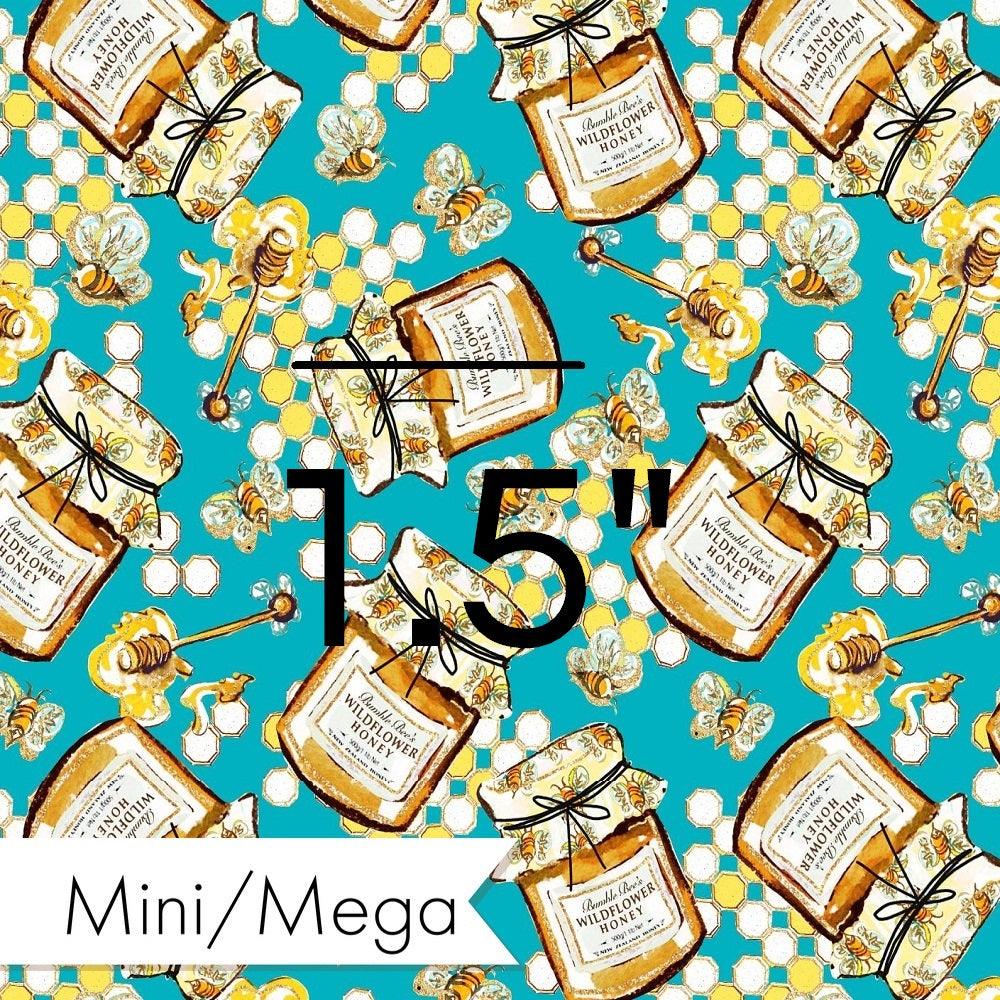 Design 390 Honey Bee Fabric – custom printed pre-order fabric Australia | Fabric by Missy Rose