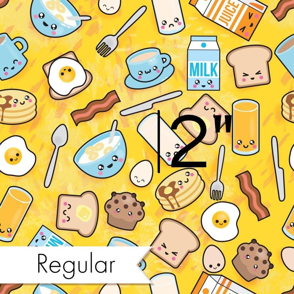 Design 393 Breakfast Foods Fabric – made-to-order custom fabric by the metre | Fabric by Missy Rose