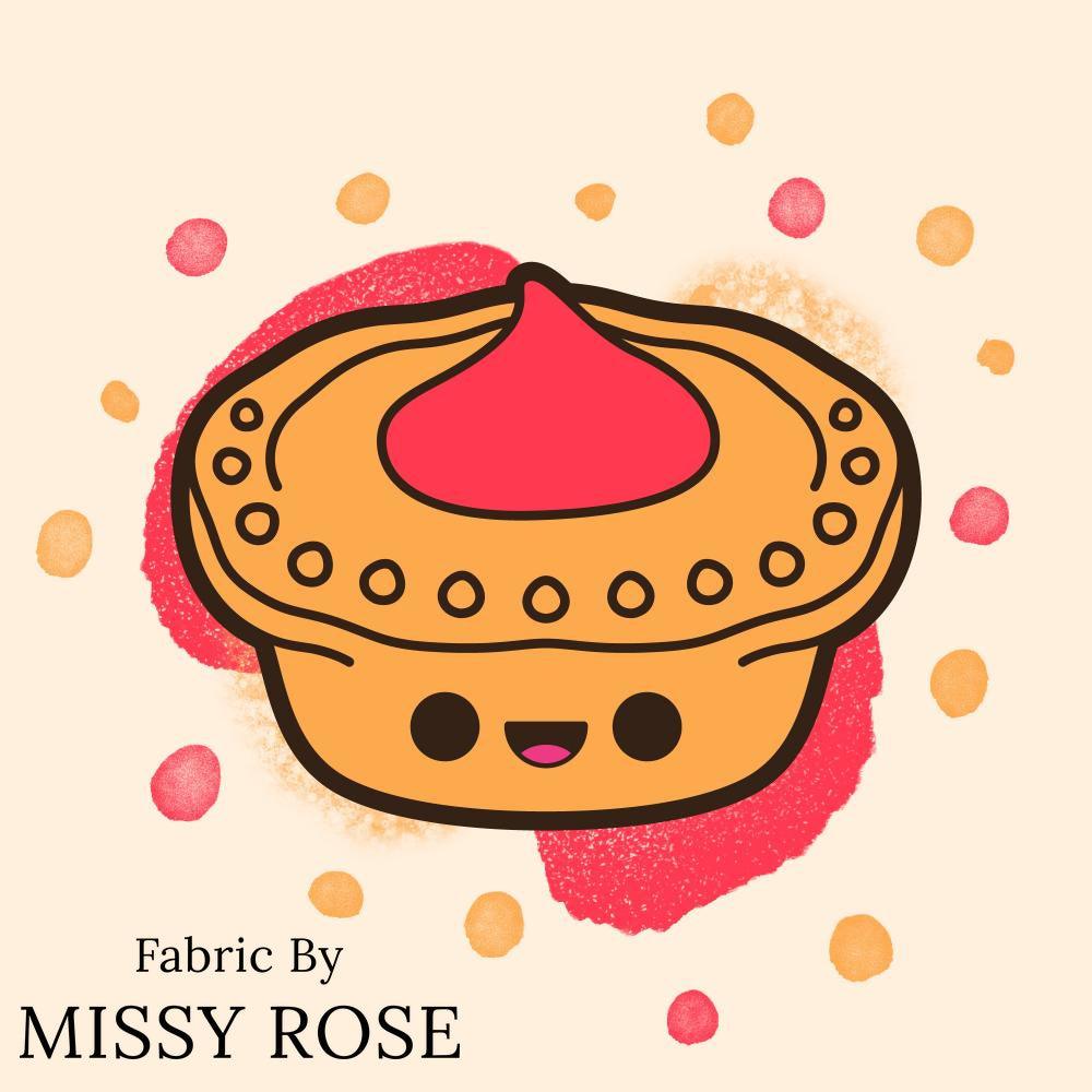 Design 395 Panel Fabric – premium custom printed fabric for sewing | Fabric by Missy Rose
