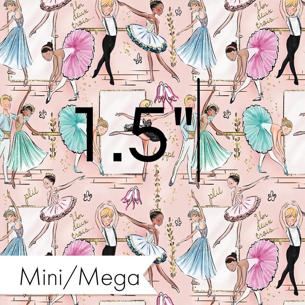 Design 396 Ballerina Fabric – premium custom printed fabric for sewing | Fabric by Missy Rose