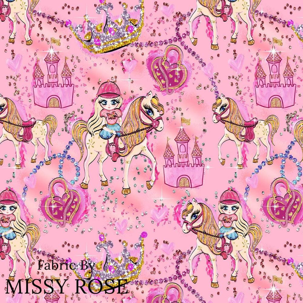 Design 399 Horse Riding Fabric – Australian custom printed fabric pre-order | Fabric by Missy Rose