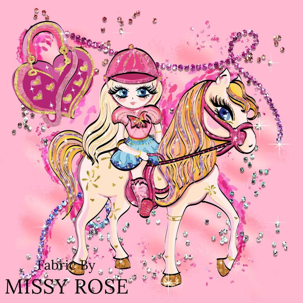 Design 399 Panel Fabric – custom printed pre-order fabric Australia | Fabric by Missy Rose