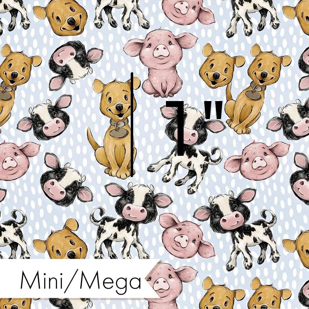 Design 4 Blue Farm Fabric – pre-order designer fabric Australia | Fabric by Missy Rose