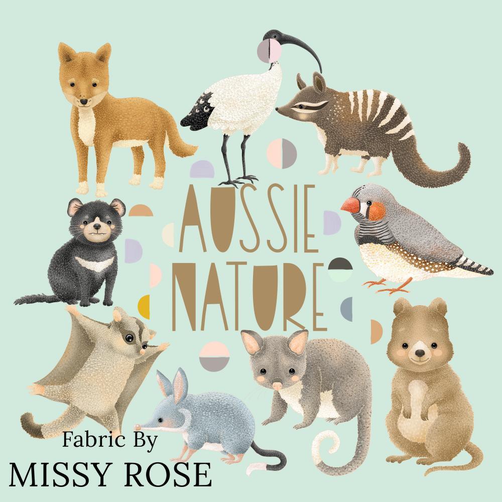 Design 401 Panel Fabric – pre-order designer fabric Australia | Fabric by Missy Rose