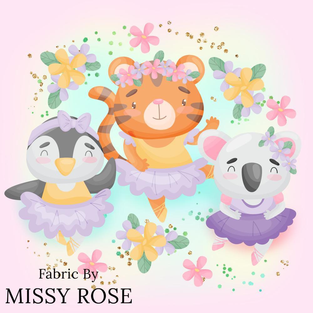 Design 41 Panel Fabric – Australian custom printed fabric pre-order | Fabric by Missy Rose