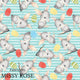 Design 411 - Blue Bilby Fabric