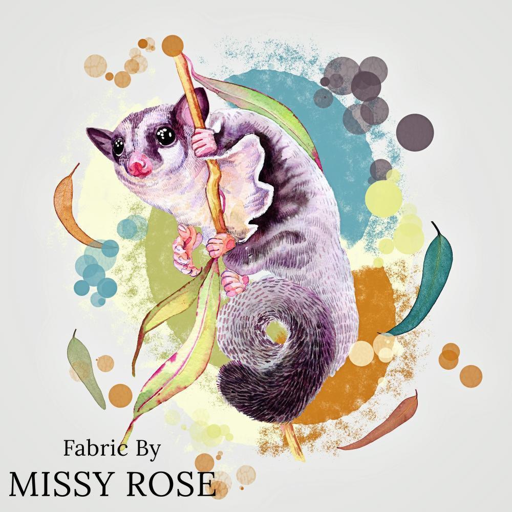 Design 412 Panel Fabric – made-to-order custom fabric by the metre | Fabric by Missy Rose