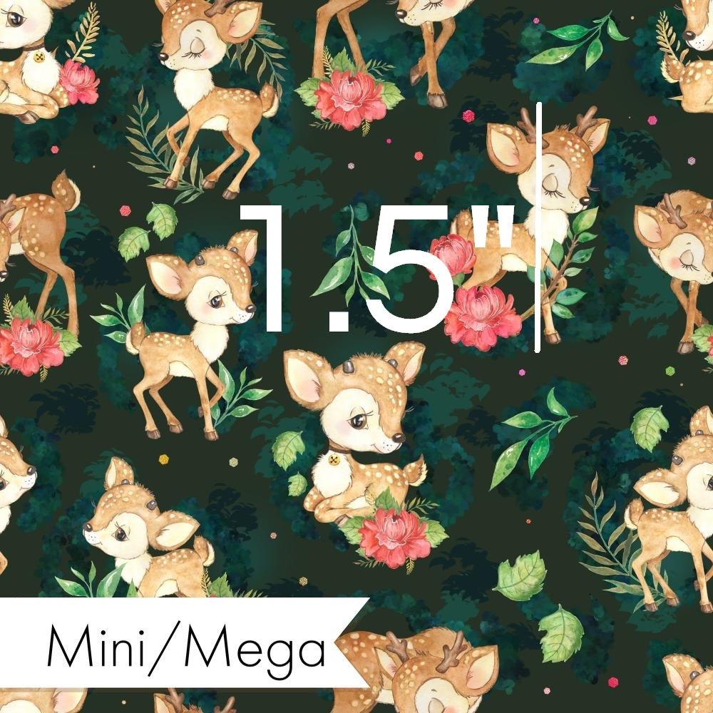 Design 416 Deer Fabric – premium custom printed fabric for sewing | Fabric by Missy Rose