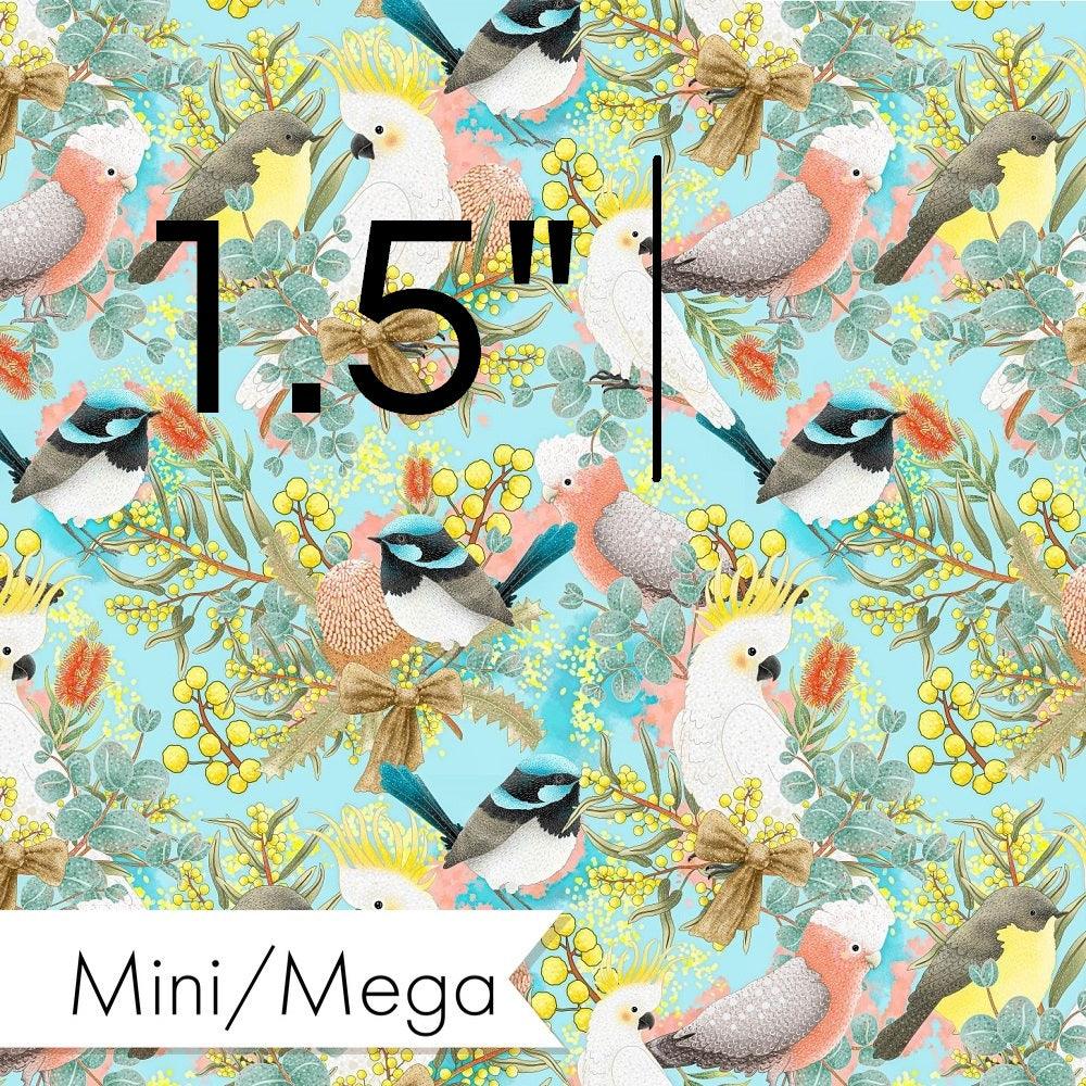 Design 42 Australian Birds Fabric – premium custom printed fabric for sewing | Fabric by Missy Rose