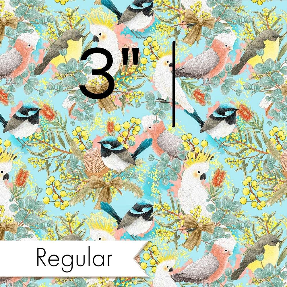Design 42 Australian Birds Fabric – Australian custom printed fabric pre-order | Fabric by Missy Rose