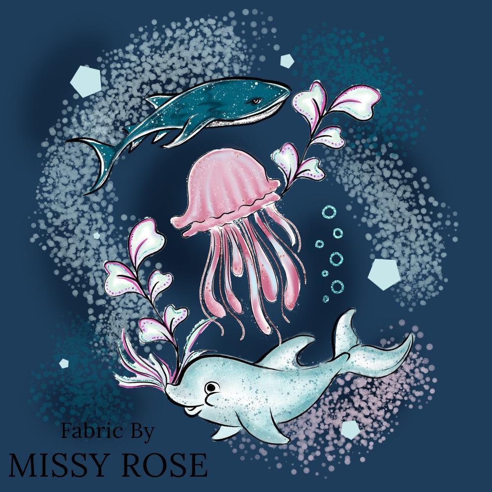 Design 420 Panel Fabric – Australian custom printed fabric pre-order | Fabric by Missy Rose