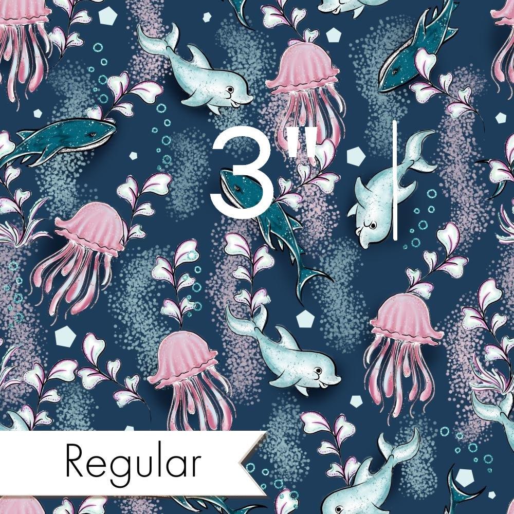 Design 420 Underwater Animals Fabric – custom printed pre-order fabric Australia | Fabric by Missy Rose