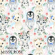 Design 421 - Snow Animals Fabric