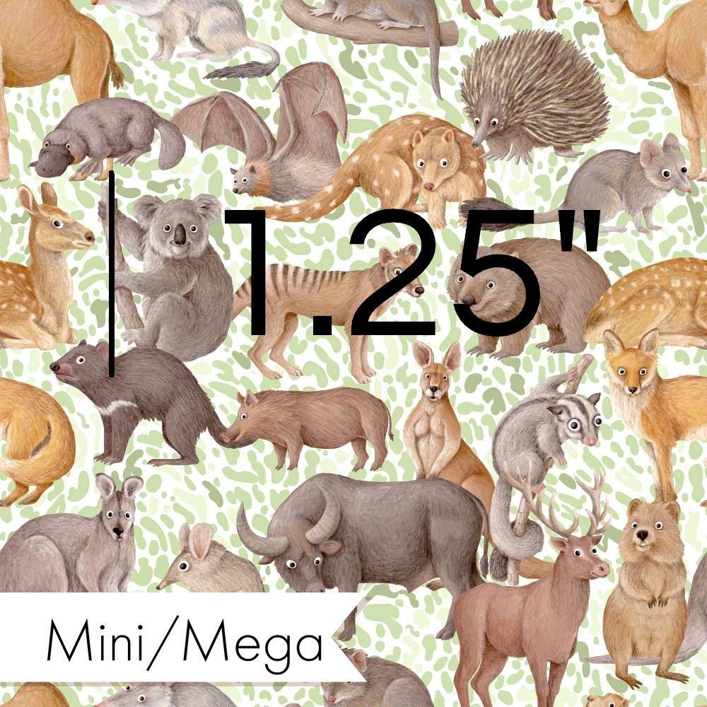Design 424 Australian Animals Fabric – pre-order designer fabric Australia | Fabric by Missy Rose