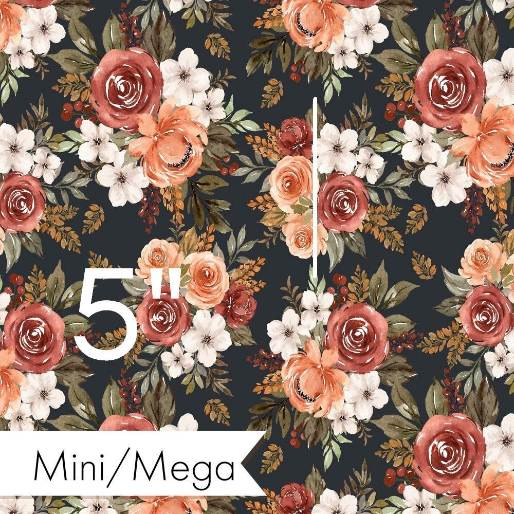 Design 427 Rustic Floral Fabric – pre-order designer fabric Australia | Fabric by Missy Rose