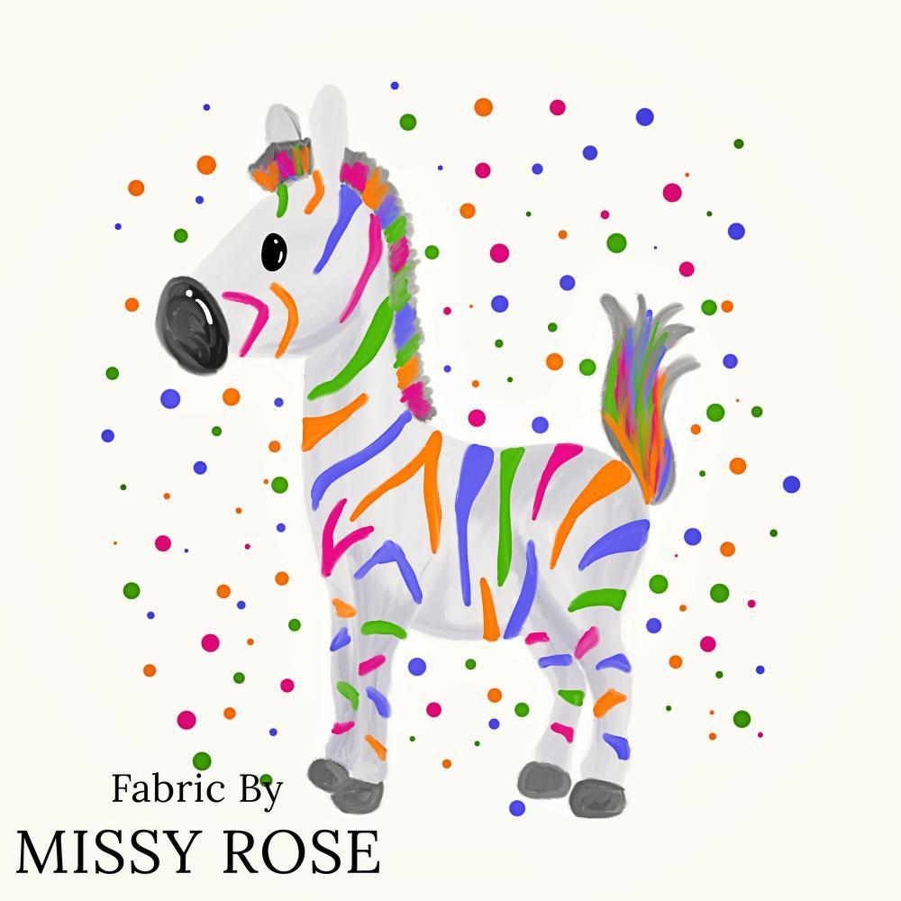 Design 428 Panel Fabric – premium custom printed fabric for sewing | Fabric by Missy Rose