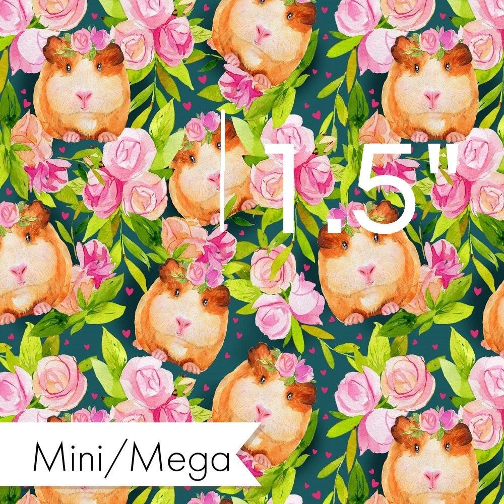 Design 430 Guinea Pig Fabric – custom printed pre-order fabric Australia | Fabric by Missy Rose