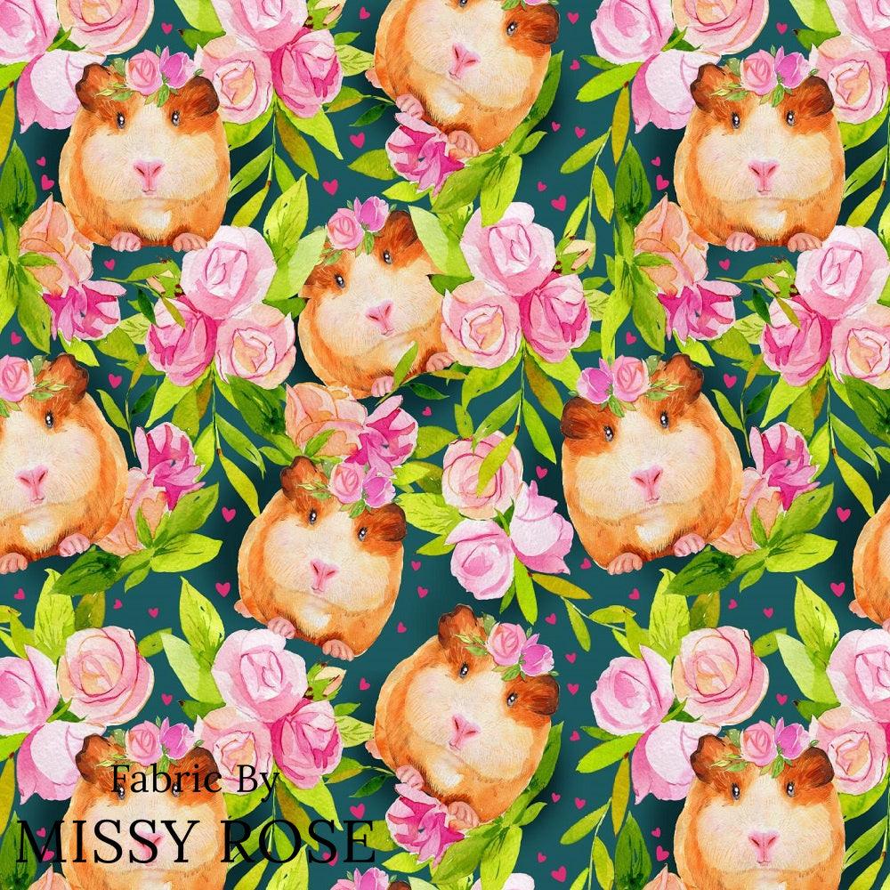 Design 430 Guinea Pig Fabric – Australian custom printed fabric pre-order | Fabric by Missy Rose