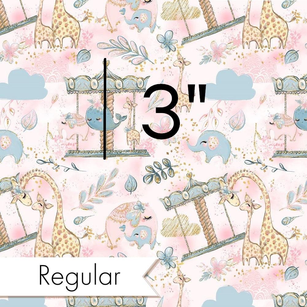 Design 432 Whimsical Carousel Fabric – premium custom printed fabric for sewing | Fabric by Missy Rose