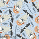 Design 433 - Skateboard Bunny Fabric