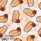 Design 441 - Orange Asthma Puffer Fabric