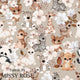 Design 442 - Neutral Safari Animals Fabric