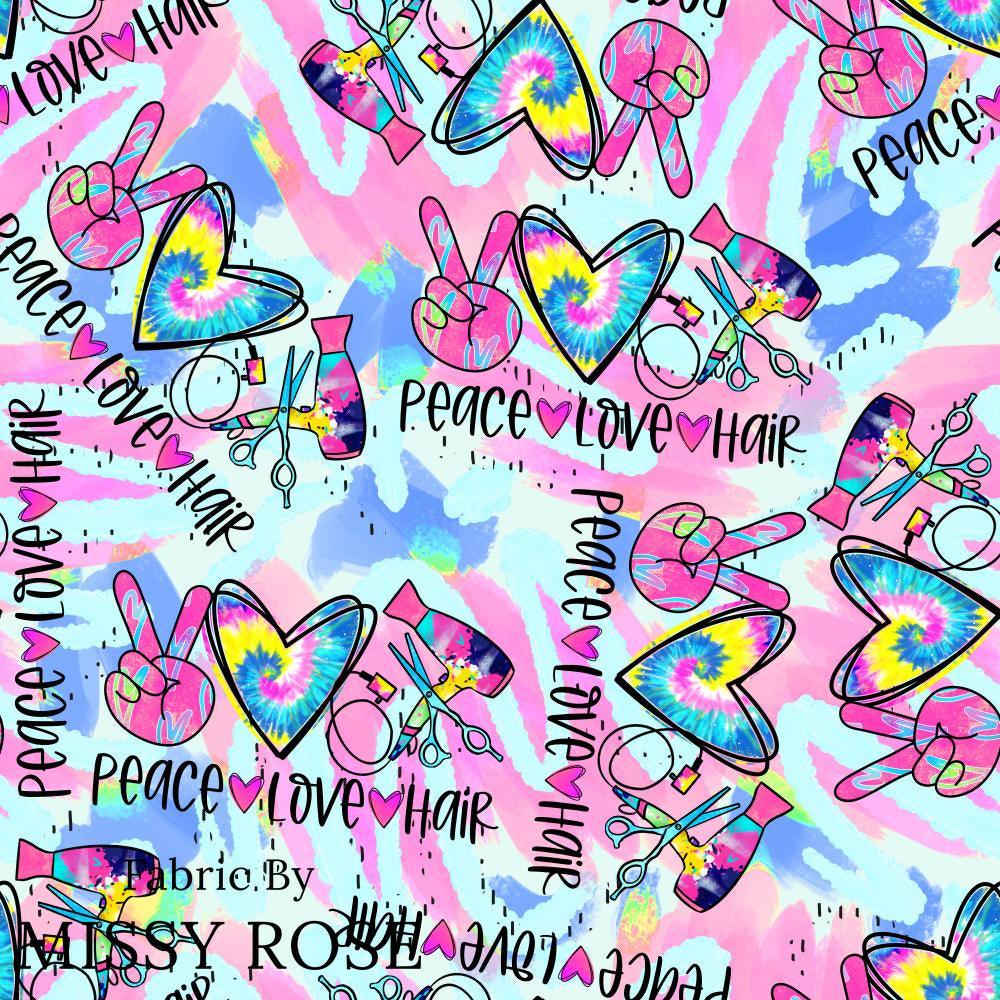 Design 443 Hair Dresser Fabric – pre-order designer fabric Australia | Fabric by Missy Rose