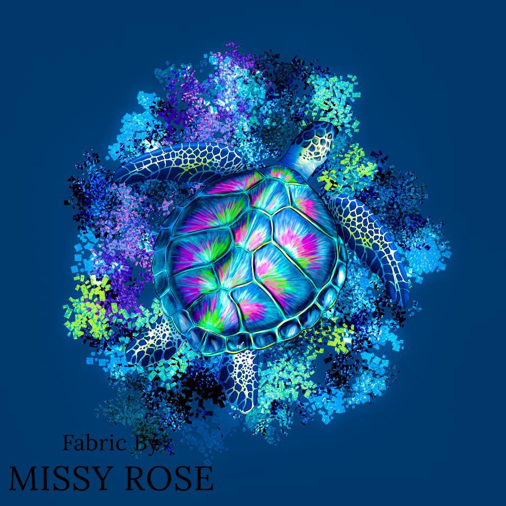 Design 444 Panel Fabric – custom printed pre-order fabric Australia | Fabric by Missy Rose